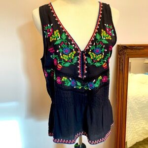 Maeve Embroidered Top